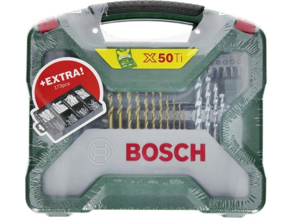 Socialist at klemme maler Bosch BOR-/BITSSÆT X-LINE 50 DELE M/SKRUER