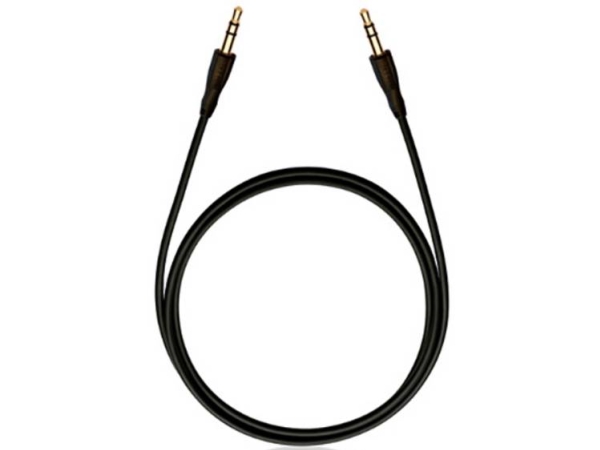 Rca D1c84017 Jack Audio Tilslutningskabel [1X Jackstik 3,5 Mm - 1X Jackstik 3,5 Mm] 0.75 M Sort