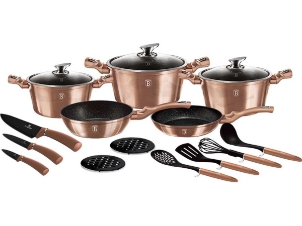 Berlinger Haus Garnków Metallic Rose Gold [Bh-6161]