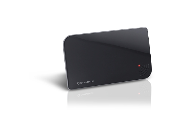 OEHLBACH 17223, inomhus, Svart, 1,8 m, DVB-T, DVB-T2, USB, 205 mm | EL Artiklar - Antenn - Antenn | GameStuff