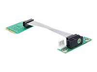 Delock Riser card Mini PCI Express > PCI Express x1 left insertion - Kort för stigare | Datortillbehör - Styrenheter - Tillbehör | GameStuff