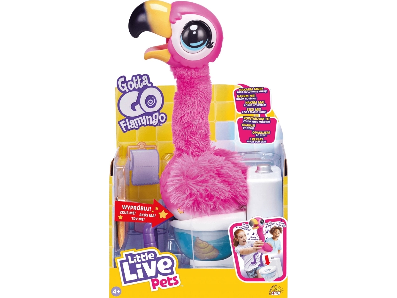 Cobi Little Live Pets Flaming Interaktywny (26222) | Leksaker - Figurer & Dockor - Djurfigurer | GameStuff