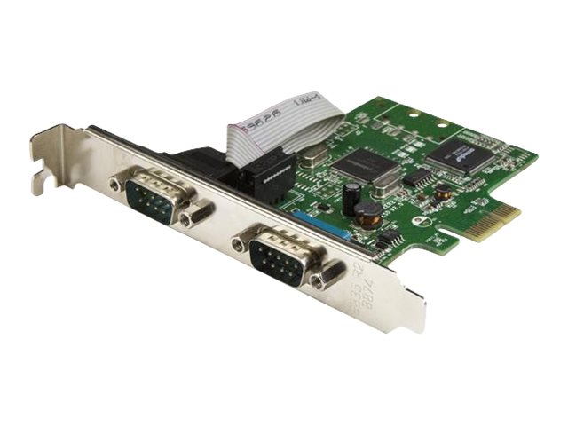 Startech.Com 2 Port Pci Express Seriell Karte Mit 16C1050 Uart - Rs232, Pcie, Seriell, Full-Height / Low-Profile, Rs-232, Ce, Fcc, Microsoft Whql, Sy