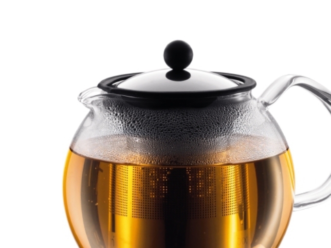 BODUM Assam - Tepresse - Størrelse 19 x 14 cm - Høyde 15.8 cm - 1 L - skinnende