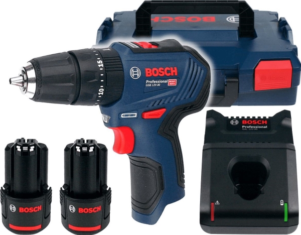 Bosch Akku-Schlagbohrschrauber Gsb 12V-30 12V 2X2ah