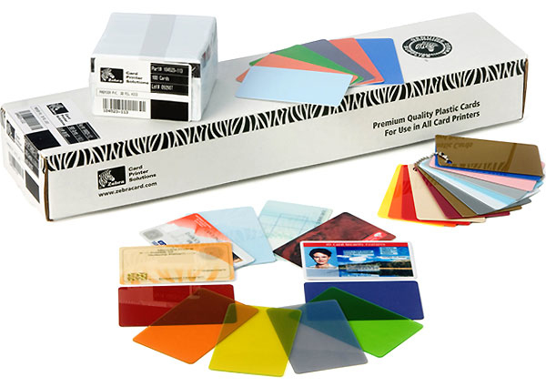Zebra Color - Polyvinylklorid (Pvc) - 30 Mil - Grøn - Cr-80 Card (85.6 X 54 Mm) 500 Kort Kort - For Zebra P110m, P330i, P430i