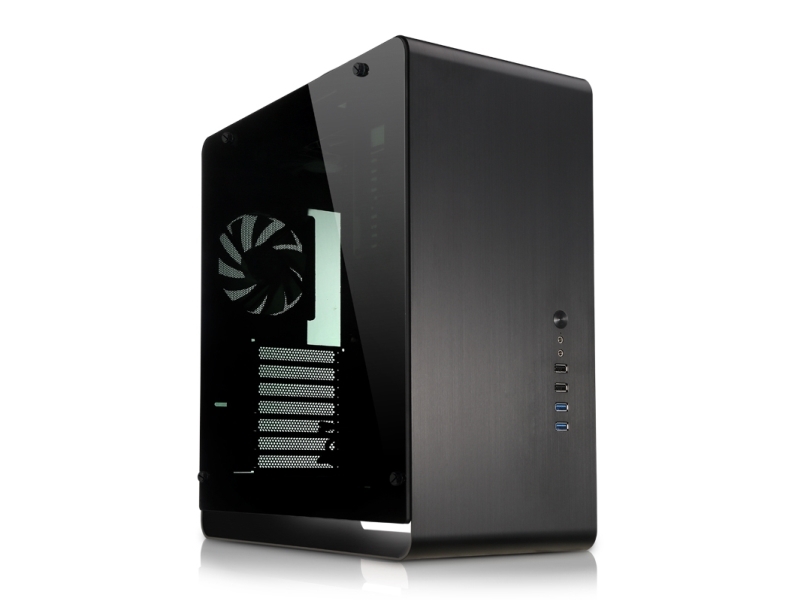 Jonsbo Umx4, Pc, Schwarz, Atx,Itx, Aluminium, 16,2 Cm, 31 Cm