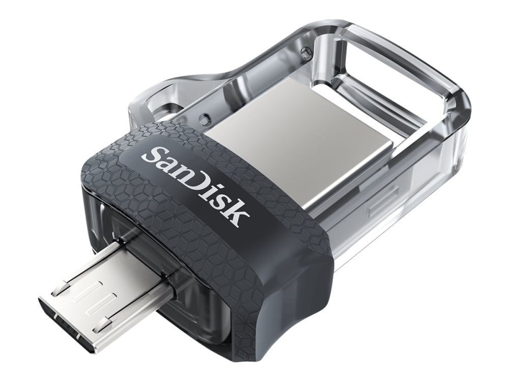 SanDisk Dual USB - 32 GB - USB 3.0 / micro