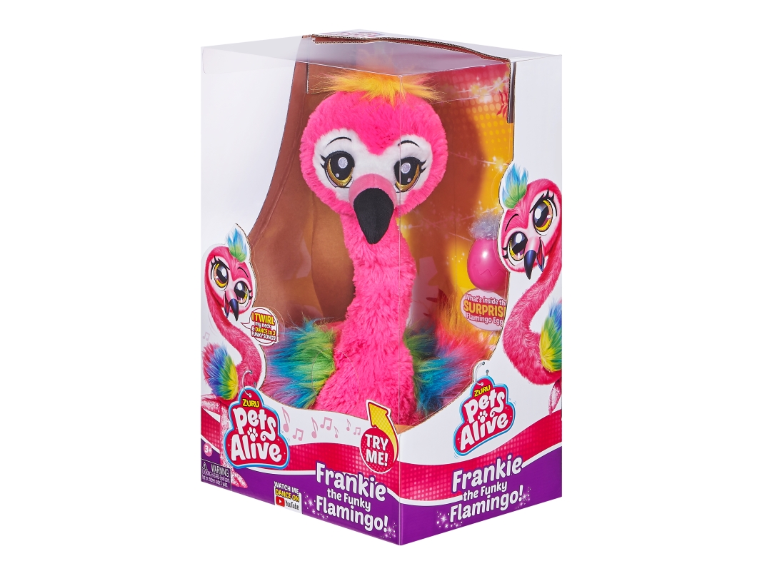 Zuru PetsAlive Frankie the Funky Flamingo | Leksaker - Nallar - Interaktiva/elektroniska nallar | GameStuff