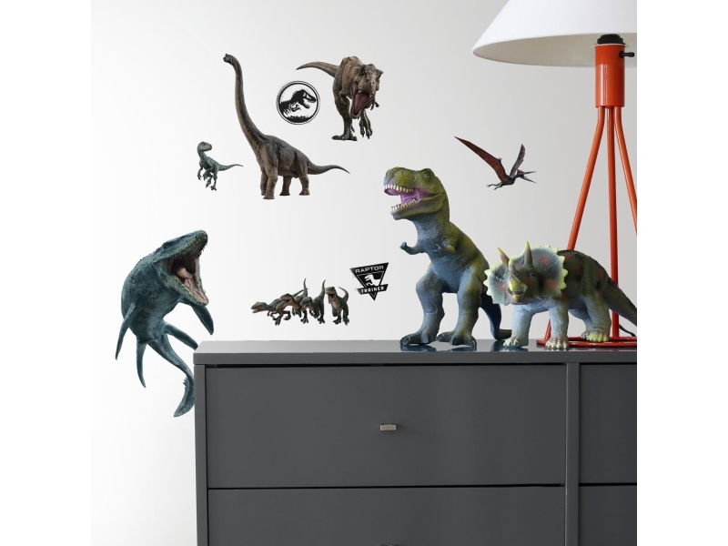 Billede af Jurassic World 2 Dinosaurs Wallstickers hos Computersalg.dk