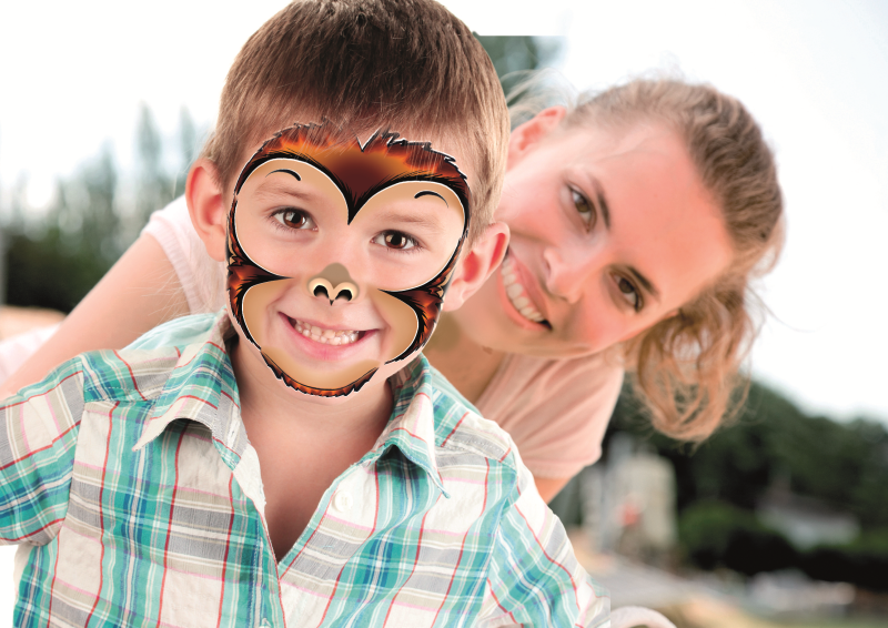 Interplay Entertainment Face Paintoos Wild Pack, 6 Pcs Per Outer