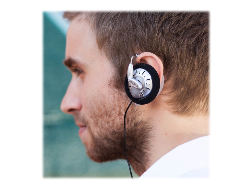 Koss KSC75 - Hörlurar - med öronklämma - kabelansluten - 3,5 mm kontakt