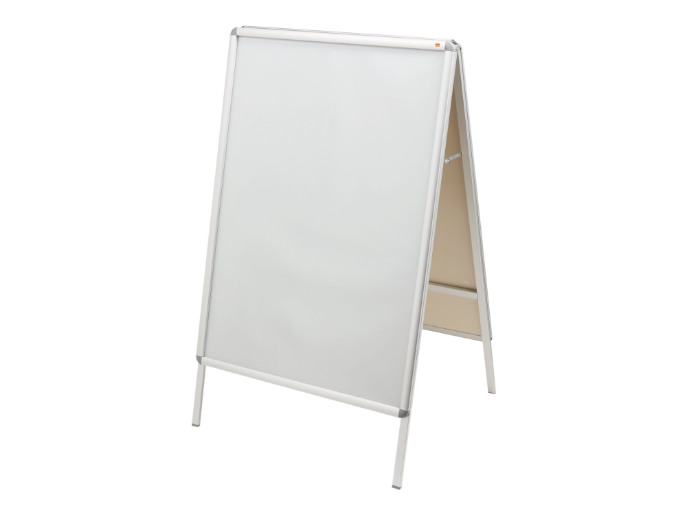 Nobo Plakatständer A0 Aluminium, Einzelbilderrahmen, Aluminium, Grau, 790 Mm, 893 Mm, 1428 Mm