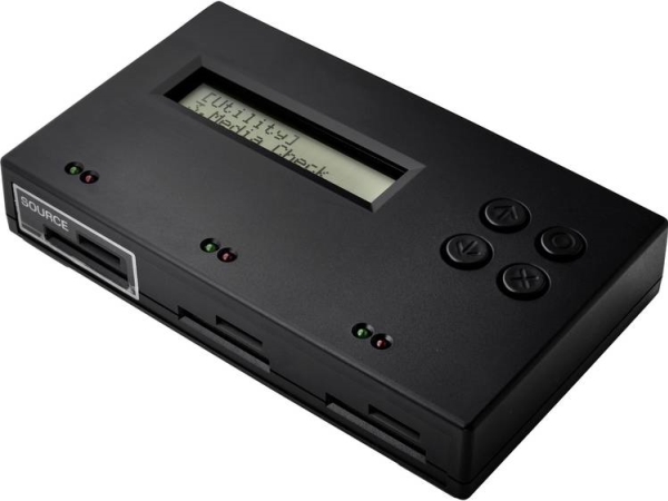 Renkforce Rf-Sdd-300 Hukommelseskort-Kopieringsstation Sd, Sdhc, Sdxc, Microsd, Microsdhc, Microsdxc Med Slettefunktion