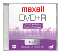 Maxell - 100 X Dvd+R - 4.7 Gb 16X - Spindle