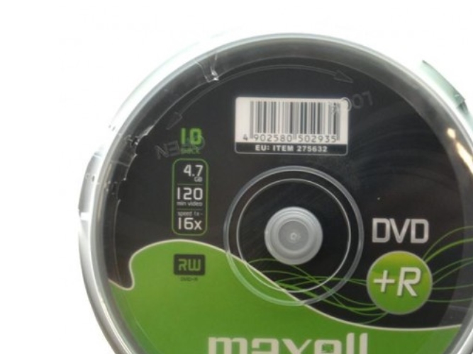 Maxell - 10 X Dvd+R - 4.7 Gb 8X - Spindle