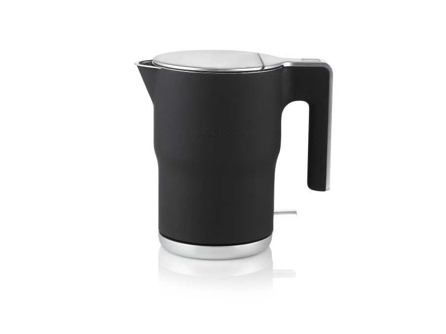 Gorenje Kettle K15orab Electric, 2400 W, 1.5 L, Stainless Steel, Black, 360° Rotational Base