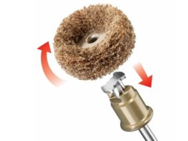 Dremel polerhjulssæt 511S 2 stk. grov og middel grov