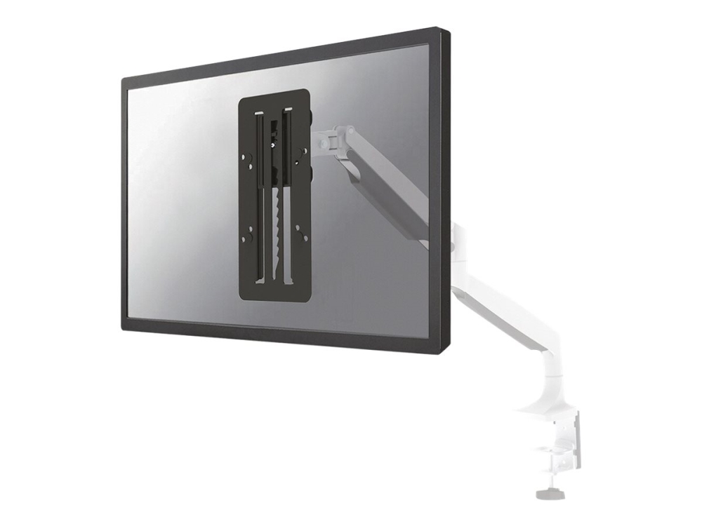 Neomounts FPMA-LIFT100 - Komponenter til montering (justerbar højdeadapter) - for LCD display - sort - skærmstørrelse: 10-30