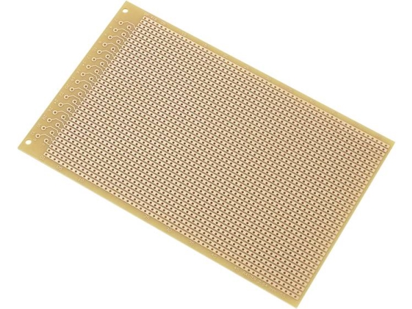 Tru Components Su527466 Europlatine Hartpapier (L X B) 16 X 10 Cm 35 Μm Rastermaß 2,54 Mm 1 St.