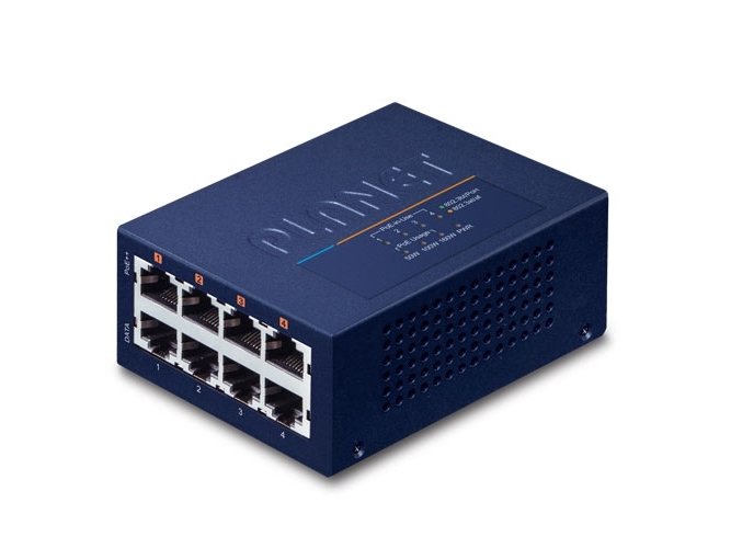 Planet 4-Port Multi Gigabit 802.3Bt Poe++ Injector Hub