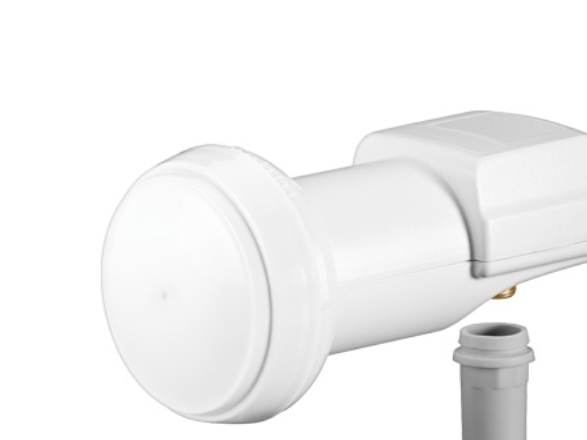 Goobay 67269, F, 4 cm, Grå, Vit | EL Artiklar - Antenn - Antennkablar | GameStuff