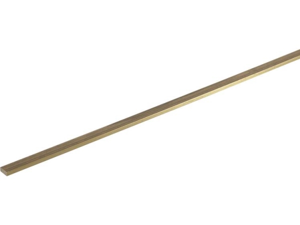 Messing Flad Profil (L X B X H) 500 X 8 X 4 Mm 1 Stk