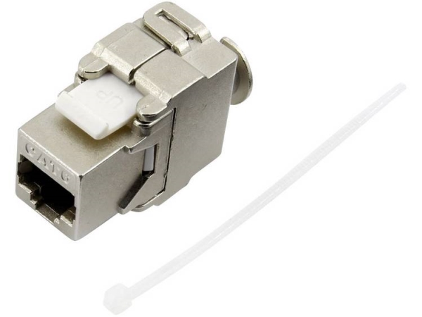 Tru Components Rj45-Steckverbinder Cat 6 93038C366, Gerade Pol-Anordnung (Rj) 8 Metall 1 Stk