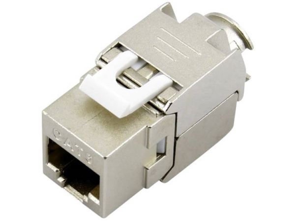 Tru Components Rj-Stecker 93038C368 Kupplung, Gerader Pol (Rj) 8 Metall 1 St