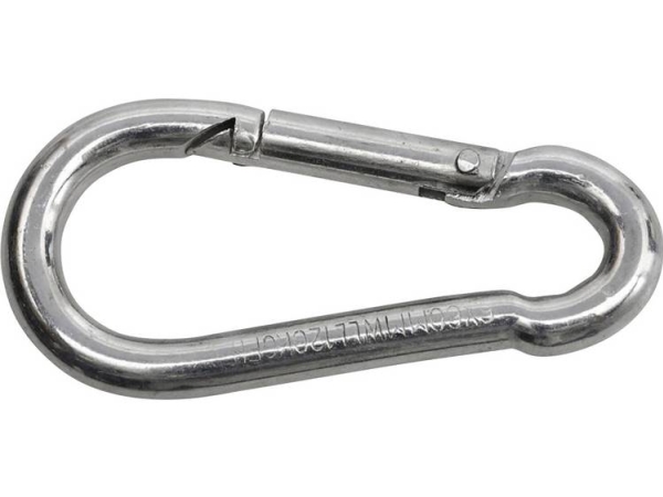 Karabinerhaken, Bandschlaufen Swg 680 154 800 75 (L X B) 100 Mm X 10 Mm