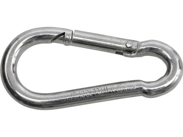 Karabinerhaken, Bandschlaufen Swg 680 154 881 80 (L X B) 80 Mm X 8 Mm