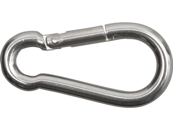 Karabinerhaken, Bandschlaufen Swg 680 304 008 80 (L X B) 80 Mm X 8 Mm
