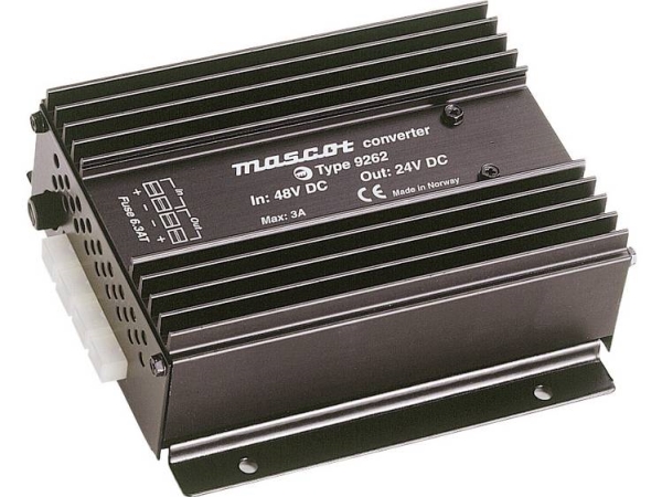Mascot 9262 Dc/Dc-Bilomformer 80 V/Dc - 24 V/Dc/3 A 81 W