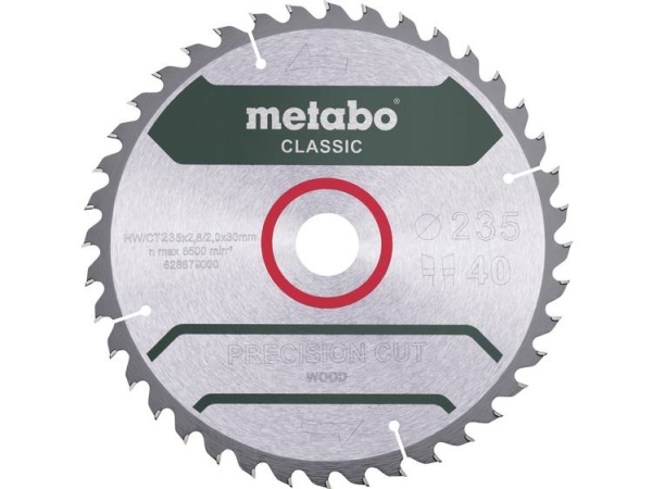Metabo Kreissägeblatt 235 X 30 X 2 Mm Zähnezahl (Pro Zoll): 40 1 Stk.