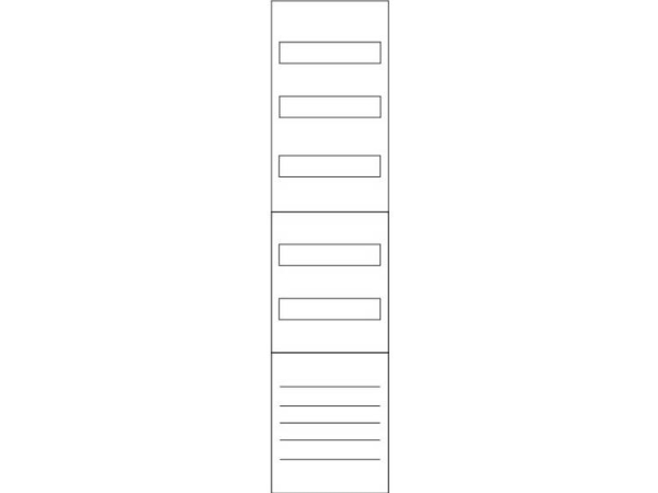Verteilerfeld Zsd-V17/Sa5 (255558)