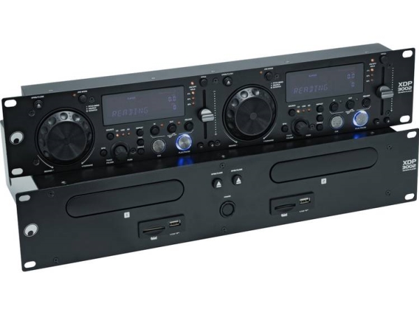 Omnitronic Xdp-3002 Dj Doppel Cd Mp3 Player (11046051)