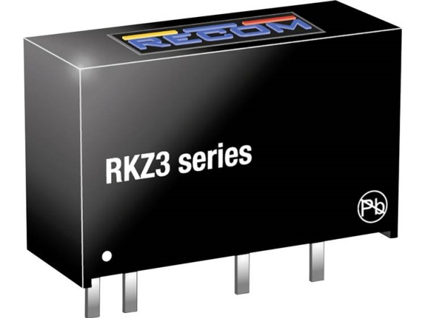 Recom Rkz3-1205S Dc/Dc-Omformer, Print 600 Ma 3 W Antal Udgange: 1 X