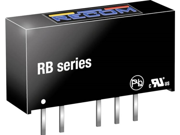 Recom Rb-1205S Dc/Dc-Omformer, Print 200 Ma 1 W Antal Udgange: 1 X