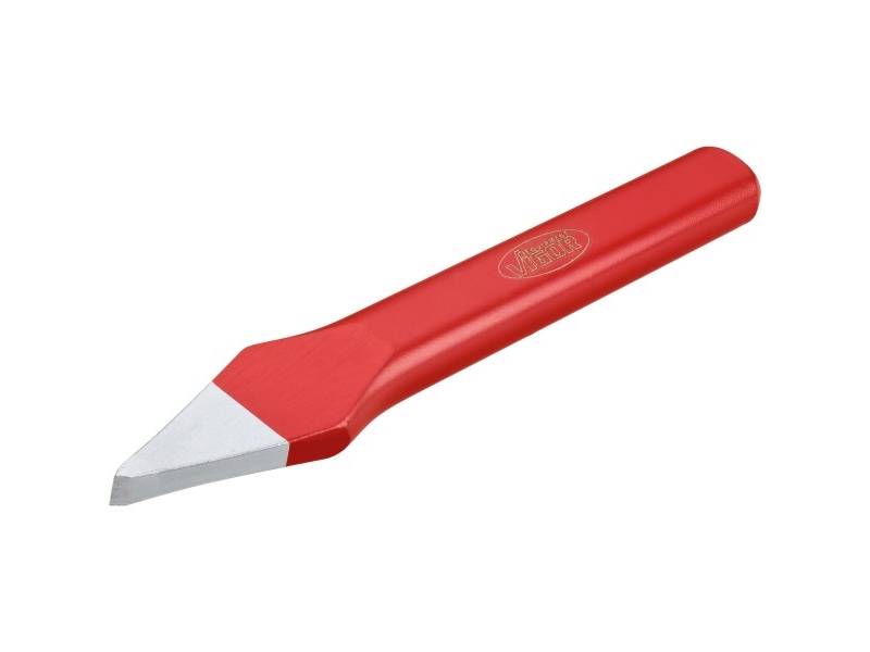 Vigor V1222, Kold Mejsel, Flad Mejsel, Stål, Plast, 150 Mm, 6 Mm
