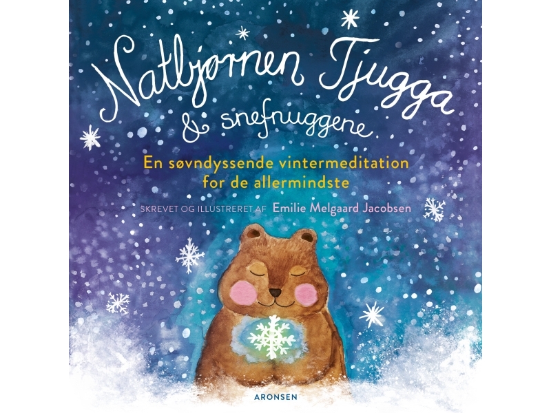 Natbjørnen Tjugga og snefnuggene | Emilie Melgaard Jacobsen