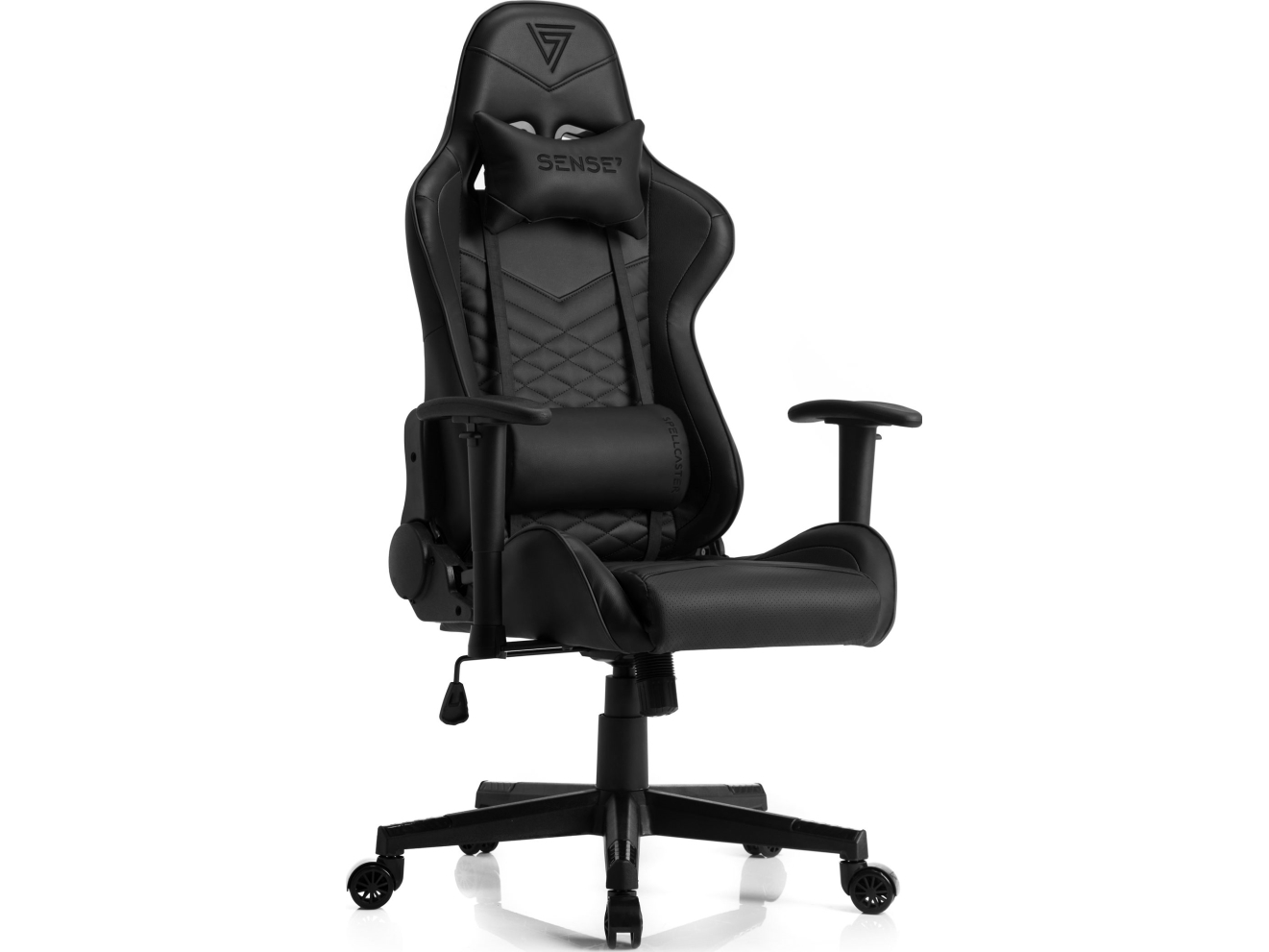 Sense7 Spellcaster Gaming Stuhl, Schwarz