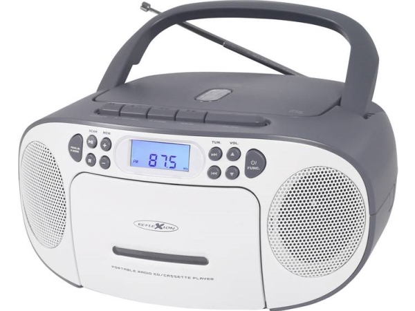 Cd-Radio Reflexion Rcr2260gr Fm Gråhvid