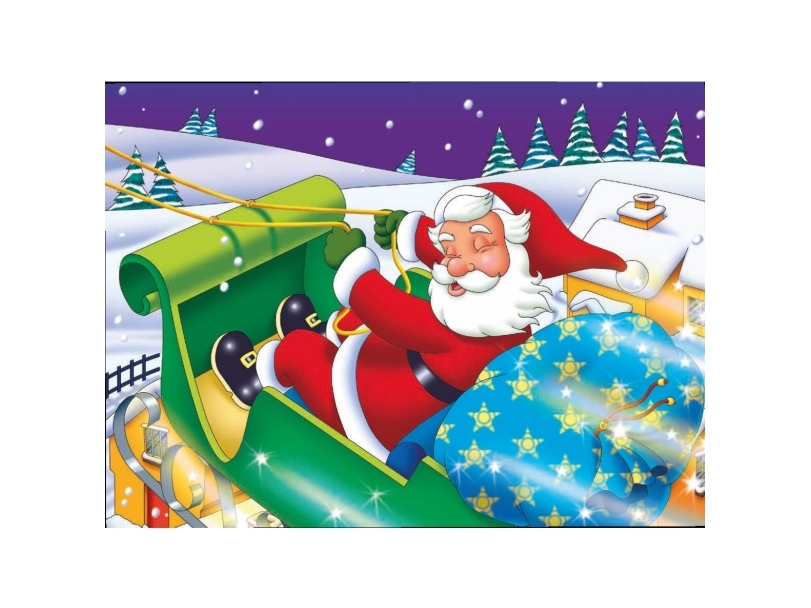 Die Kanufahrt Des Weihnachtsmanns