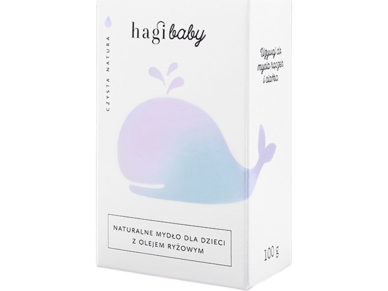 Hagi Hagi_Baby Naturlig Babysæbe Med Risolie 100G