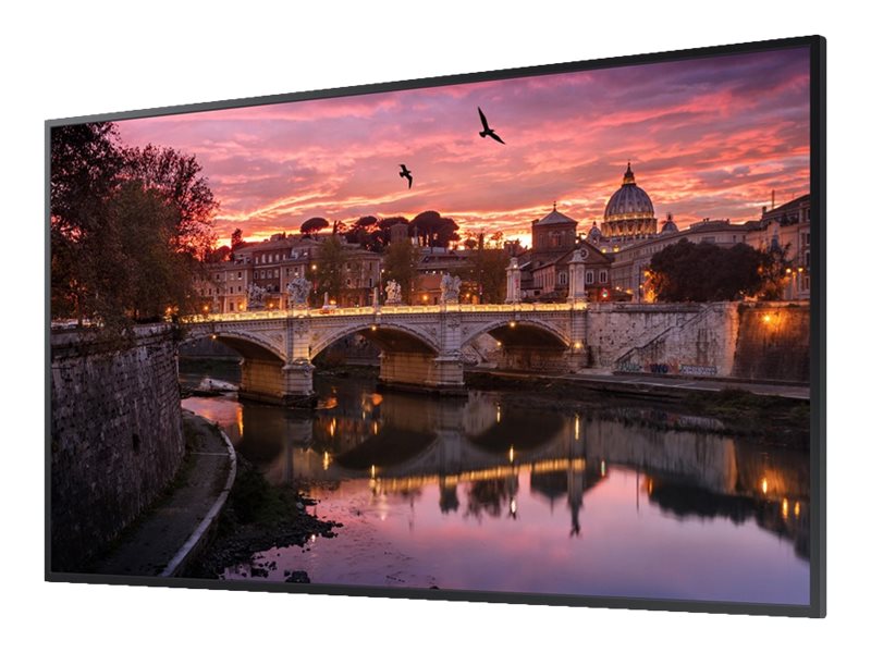 Samsung QB50R - 50 Diagonal klasse QBR Series LED-bagbelyst LCD paneldisplay - digital skiltning - Tizen OS - 4K UHD (2160p) 3840 x 2160