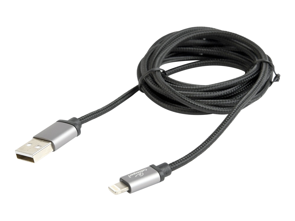 Gembird Ccb-Musb2b-Amlm-6, 1,8 M, Usb A, Lightning, Stecker, Stecker, Schwarz