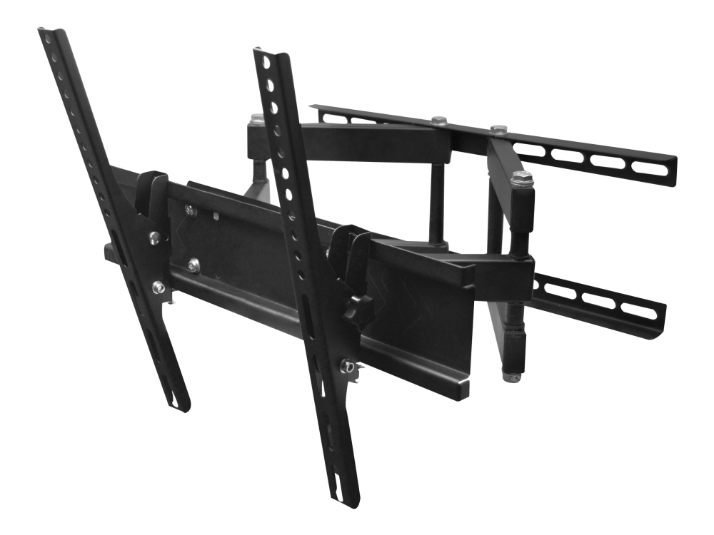 Gembird WM-55RT-03, 139,7 cm (55), 400 x 400 mm, 0 - 15°, 90°, Terästä, Musta