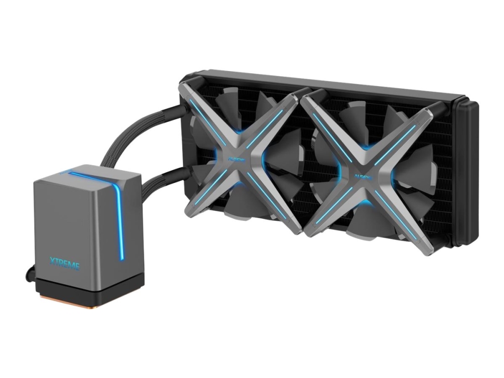 Inter-Tech Alseye X240 - Processors Flydende Kølesystem - (For: Lga775, Lga1156, Am2, Am2+, Lga1366, Am3, Lga1155, Am3+, Lga2011, Fm1, Fm2, Lga1150,