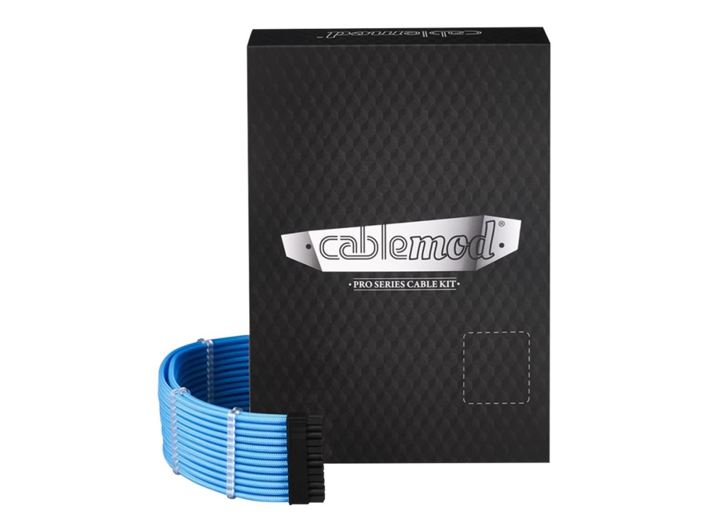 Cablemod Pro Series Modmesh C-Series - Strømkabelpakke - Formet - Lyseblå