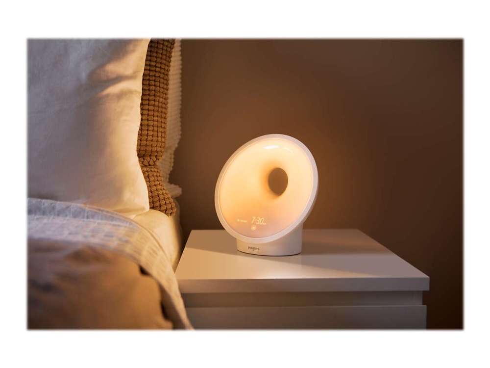 Philips Somneo HF3651 - Väckningslampa - skinande vit | Huset - Säkerhet & Larm - Klockor och väckarklockor | GameStuff
